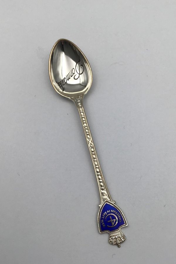 Antique Bernhard Hertz Sterling Silver Comemmorative Spoon 
