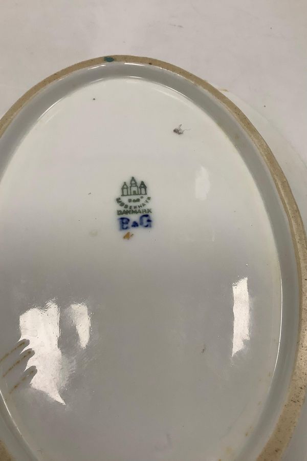 Antique Bing and Grondahl Offenbach 1 / Herregaard oval dish