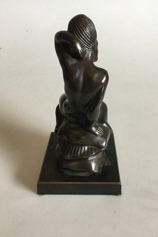 Antique Bronze Figurine og 