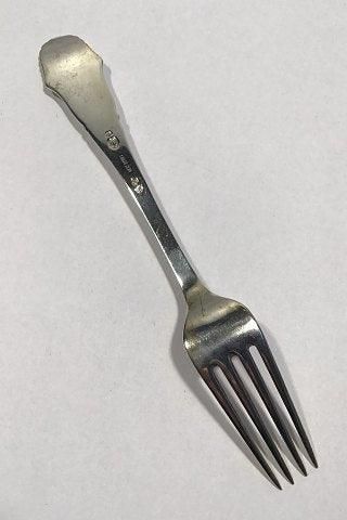 Antique Christiansborg Silver Luncheon Fork Svend Toxværd