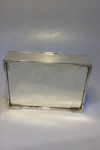 Antique Evald Nielsen Art Deco Silver Cigar Box