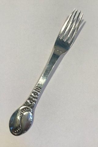 Antique Evald Nielsen No 12 Silver Dinner Fork