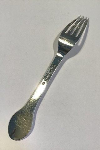 Antique Evald Nielsen No 12 Silver Dinner Fork