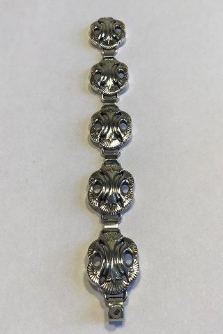 Antique Evald Nielsen Sterling Silver Bracelet
