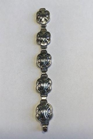Antique Evald Nielsen Sterling Silver Bracelet