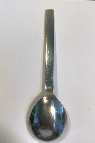 Antique Evald Nielsen Silver No 33 Serving Spoon