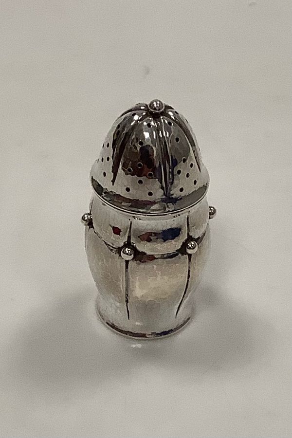 Antique Evald Nielsen Silver Salt / Pepper Shaker