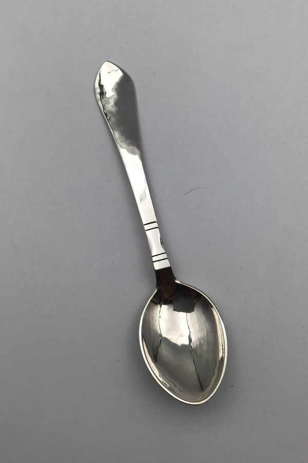 Antique Georg Jensen Sterling Silver Continental tea Spoon