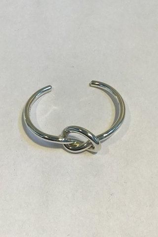 Antique Georg Jensen Sterling Silver Bangle Love Knot No A44B