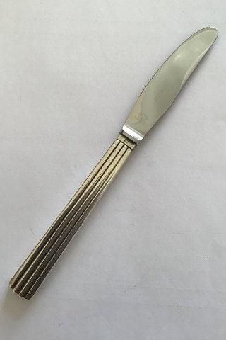 Antique Georg Jensen Sterling Silver Bernadotte Luncheon Knife No 024