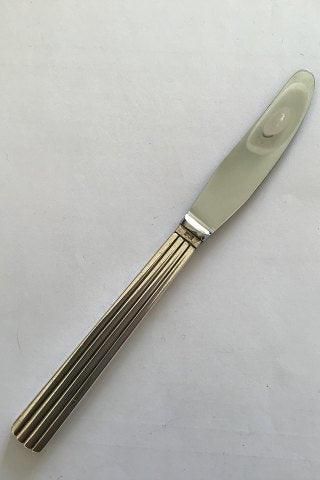 Antique Georg Jensen Sterling Silver Bernadotte Luncheon Knife No 024