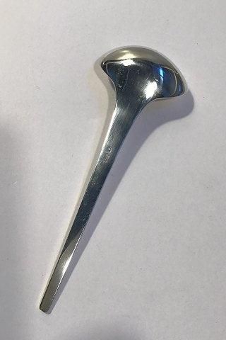Antique Georg Jensen Sterling Silver Caravel Sauce Ladle, Small