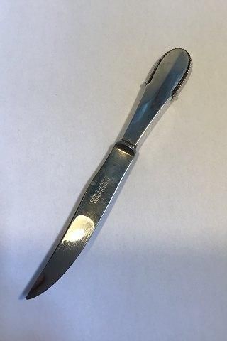 Antique Georg Jensen Sterling Silver Beaded Game Knife No 324