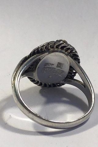 Antique Georg Jensen Sterling Silver Ring No 1