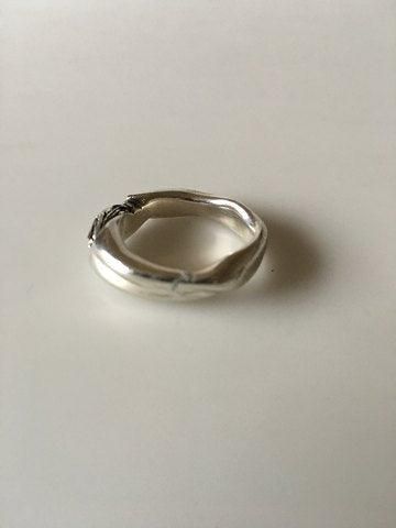 Antique Georg Jensen Sterling Silver Ring No 363 by Ole Kortzau