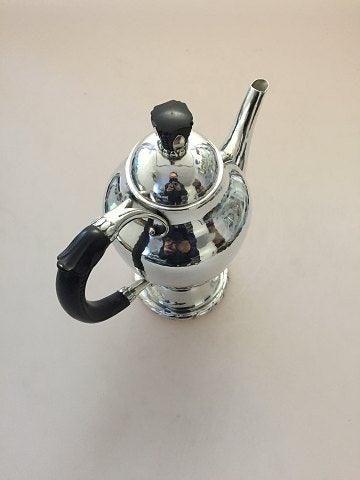 Antique Georg Jensen Sterling Silver Large Coffee Pot No 88