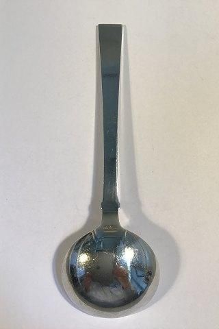 Antique Hans Hansen Arvesølv No. 12 w. decoration Sterling Silver Serving Spoon