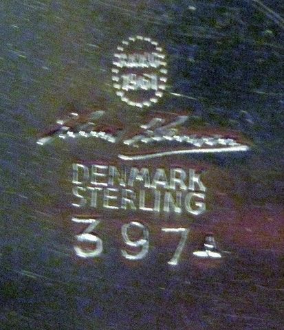 Antique Hans Hansen Sterling Silver Cup No 397A By Karl Gustav Hansen