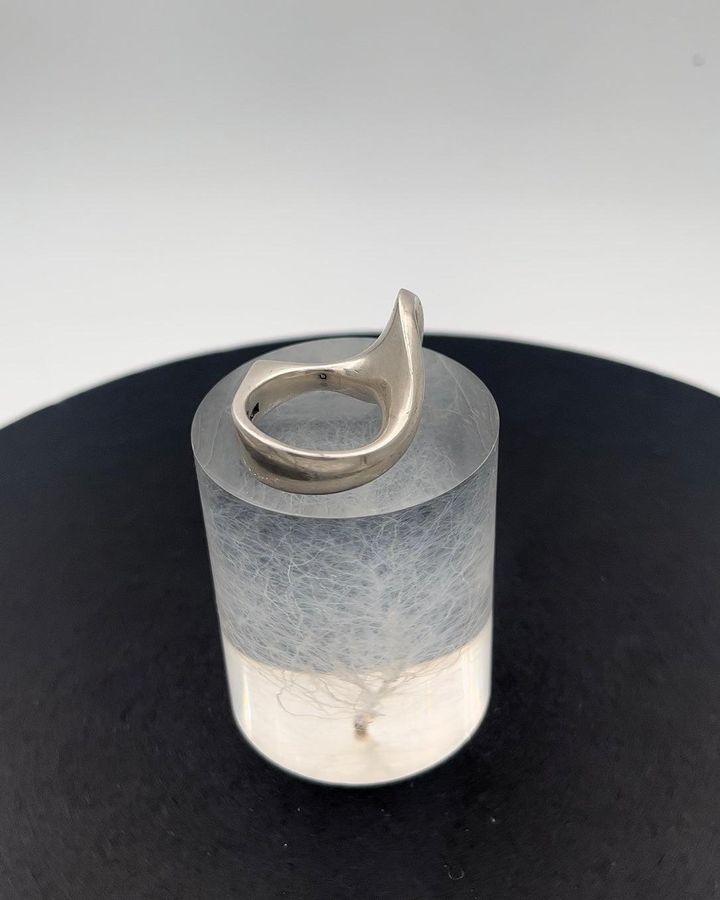 Antique Hans Hansen Sterling Silver Ring