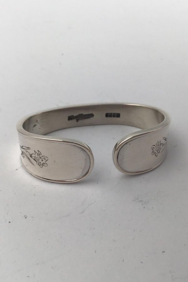 Antique Hans Hansen Silver Thirslund Napkin Ring