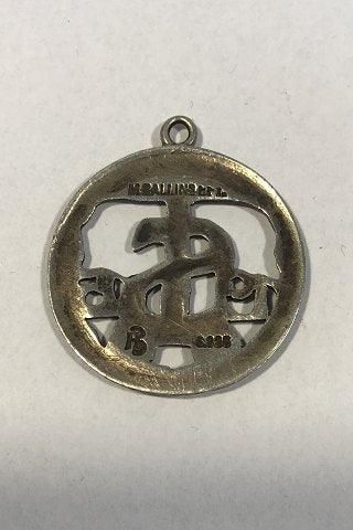 Antique Mogens Ballin Eftf Silver Pendant(1915)