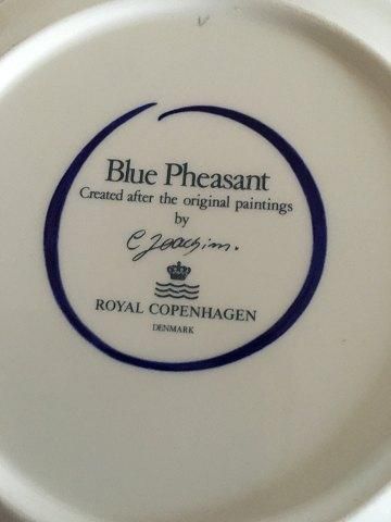 Antique Royal Copenhagen Blue Pheasant Plate No 615