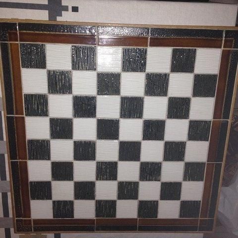 Antique Royal Copenhage Doreen Middelboe Chess Set and Chess Board