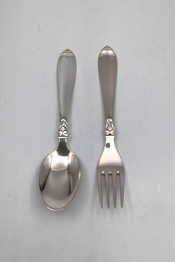 Antique Toxværd Silver Øresund cutlery set