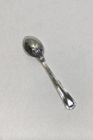 Antique W&S Sørensen Silver Dobbeltriflet Old Danish Salt Spoon