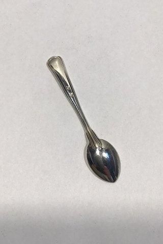 Antique W&S Sørensen Silver Dobbeltriflet Old Danish Salt Spoon