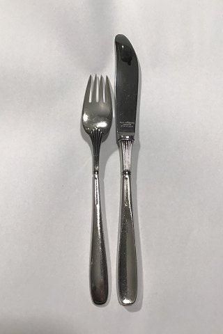 Antique W. & S. Sorensen Sterling Silver Ascot Childrens Flatware (Knife/Fork).
