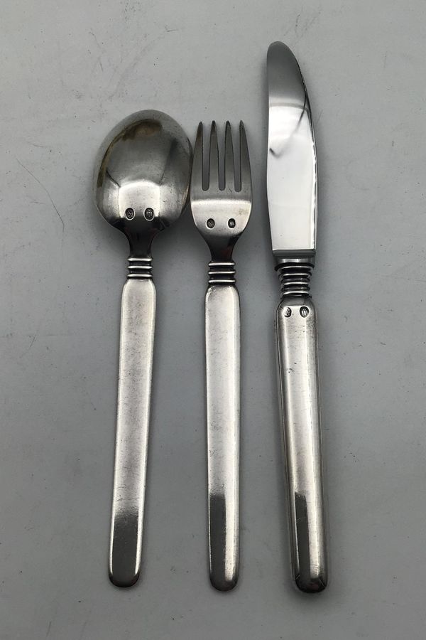 Antique Windsor Sølv Horsens Sølvvarefabrik Baby cutlery (Spoon and Fork)
