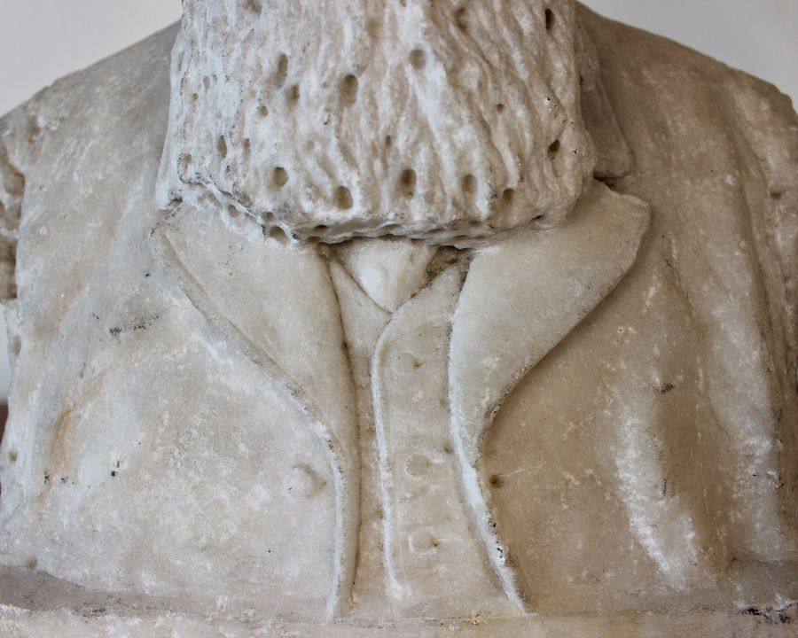 Antique Bust of a Bearded Gentleman