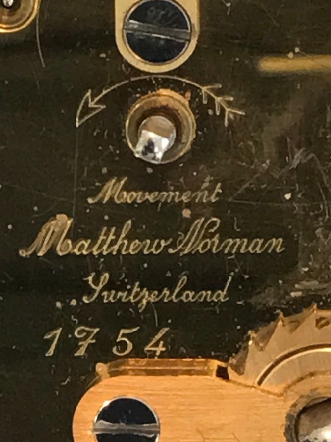 Antique Matthew Norman quality brass carriage clock