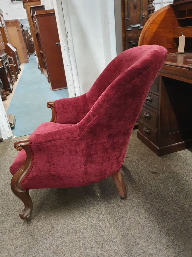 Antique Antique Victorian Armchair 