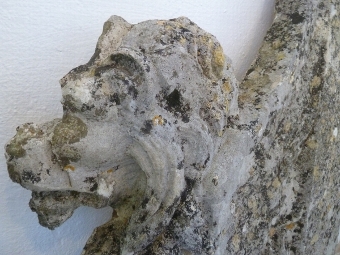 Antique Garden Lion