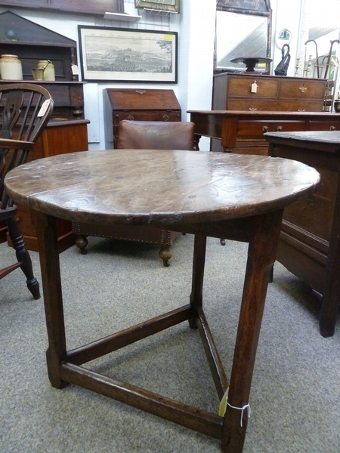 Antique Cricket Table