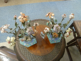 Antique Glass Flowers