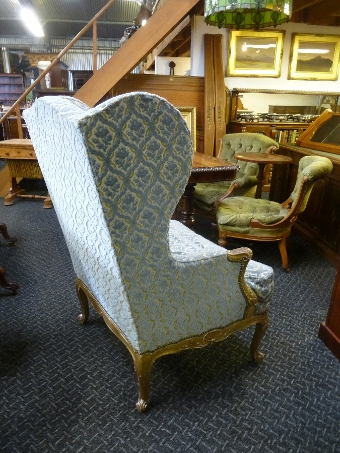 Antique Gilt Chair 