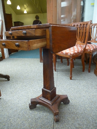 Antique Pedestal Table