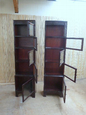 Antique Pair of Bookcase's