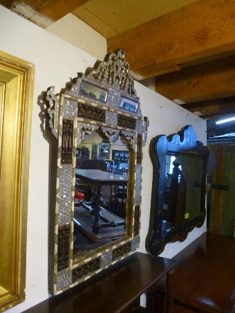 Antique Small Mirror