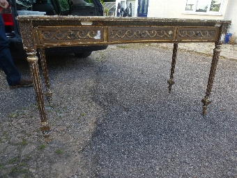 Antique Gilt Table