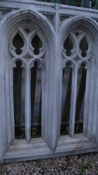 Antique Gothic Window
