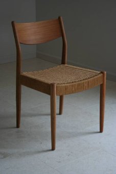 A set of 6 GPlan dining chairs