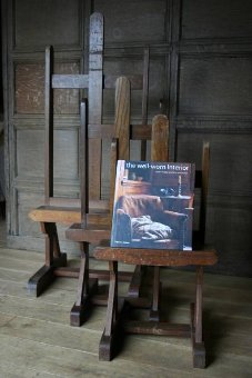 An unusual set of seven table top easels