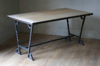 A 1950s Spanish iron table