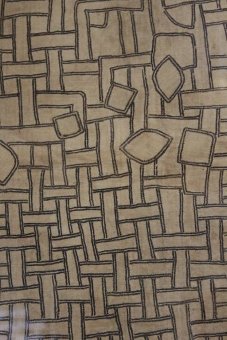 A decorative African textile