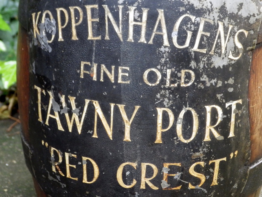 Antique KOPPENHAGENS Fine Old Tawny Port 20th Century COOPERED OAK BARREL