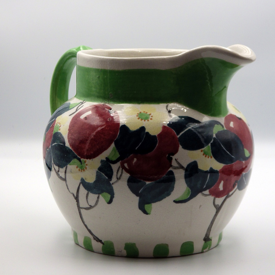 Antique BOUGH Scottish 1920s Art Pottery JUG by Richard Amour